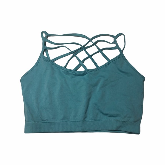 Zenana Outfitters Blue Bralette - Picture 2 of 6